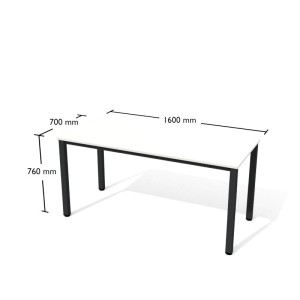 Ergonomiczne i funkcjonalne stanowisko pracy  ESPK  White & Graph #3