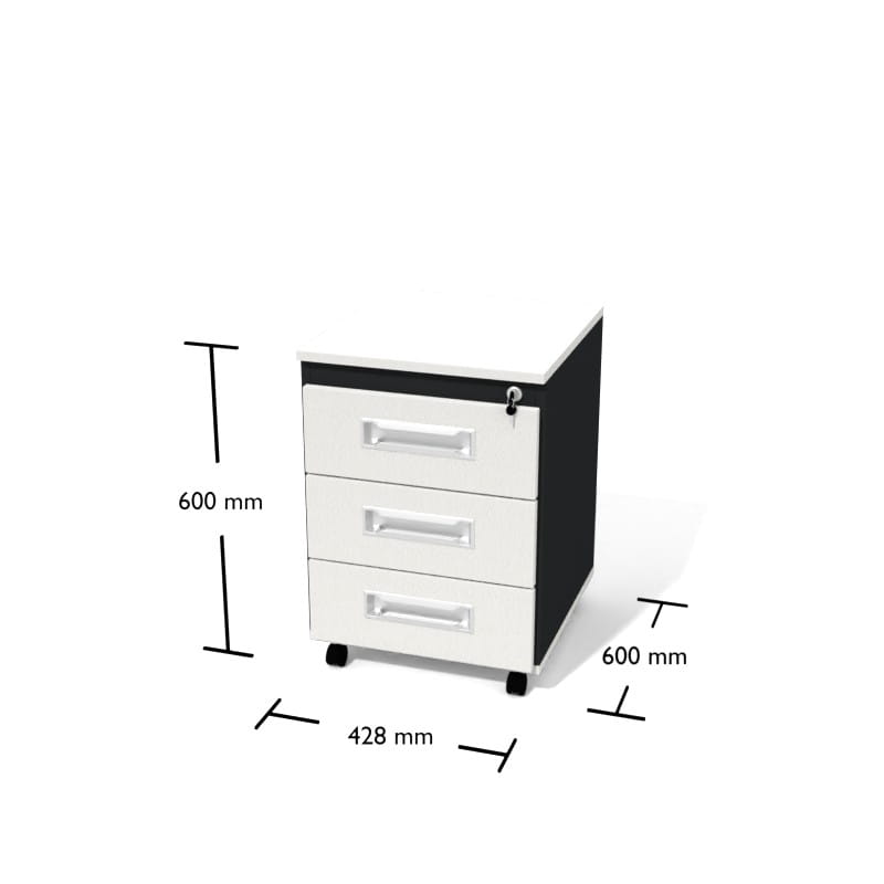 Ergonomiczne i funkcjonalne stanowisko pracy  ESPK  White & Graph #5