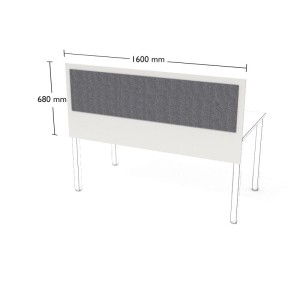 Ergonomiczne i funkcjonalne stanowisko pracy  ESPK  White & Graph #6