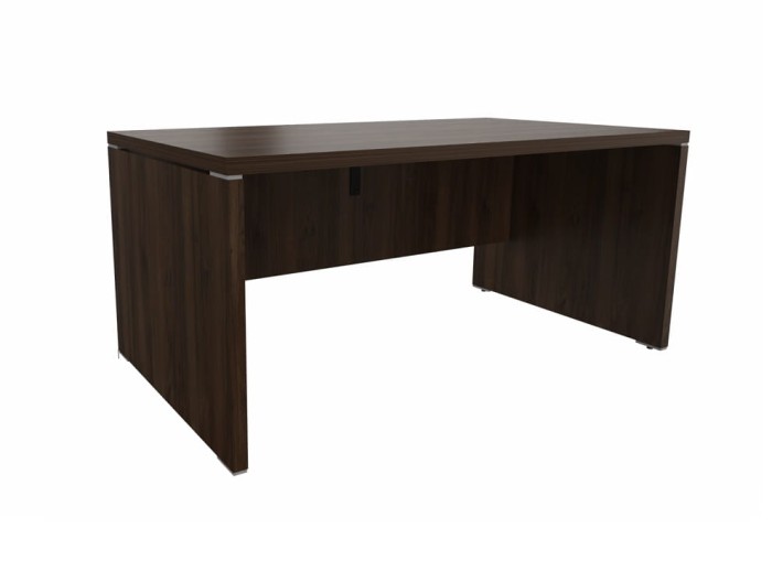 Biurko managerskie - Q19 - szer 1900 gł 900 wys 740 mm,w kolorze Orzech ciemny #1