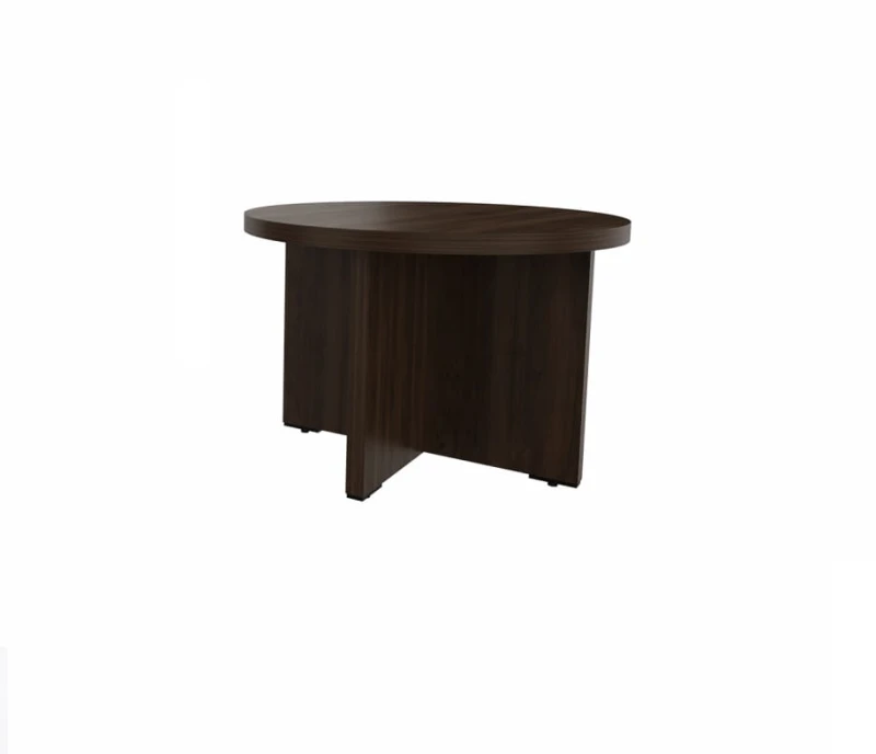 Stolik kawowy wysoki - QS08 -FI  800 wys 740 mm,w kolorze Orzech ciemny #1