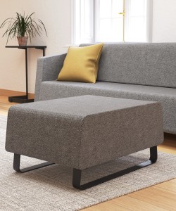 VOO VOO - Sofa w kolorze Jasnym Szarym szerokość 144 cm  głębokość: 83 cm wysokość: 78 cm #5