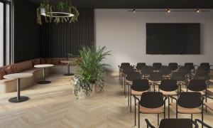STYL Arm krzesło konferencyjne - w kolorze szarym  wysokość: 84 cm szerokość 64 cm  głębokość: 54 cm #3