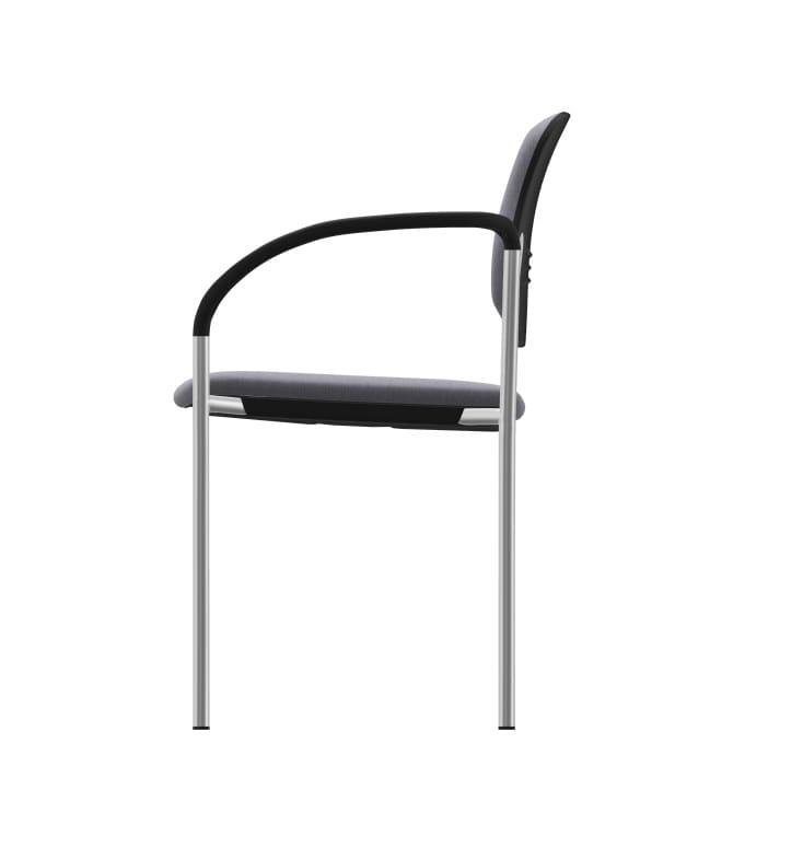 STYL Arm krzesło konferencyjne - w kolorze szarym  wysokość: 84 cm szerokość 64 cm  głębokość: 54 cm #8