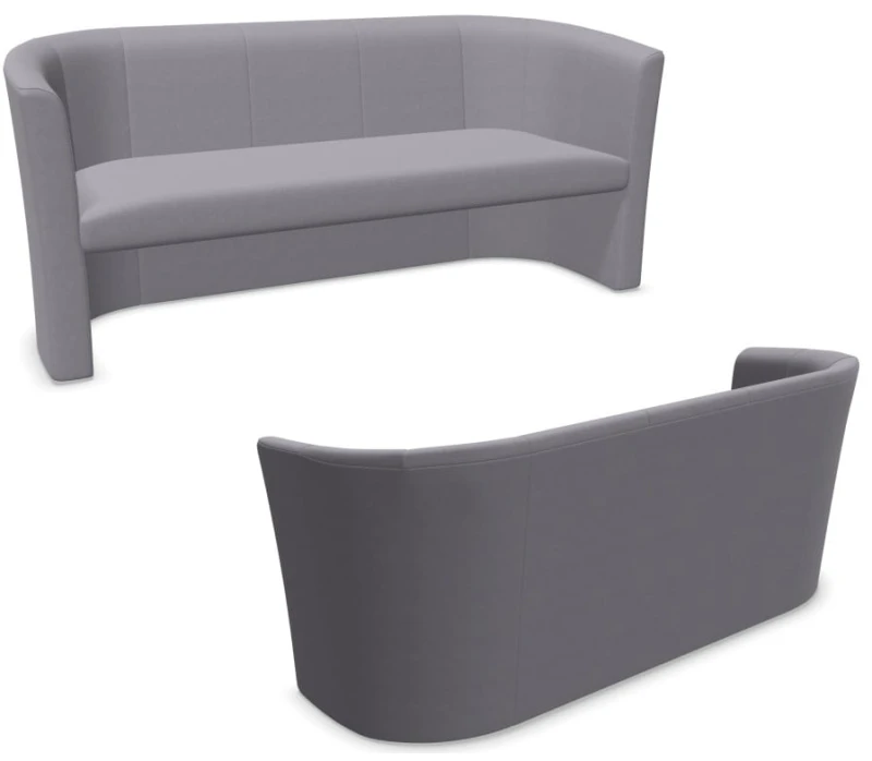 CLUB Trio - Sofa w kolorze Jasnoszarym CSE 11,  szerokość 179 cm  głębokość 66 cm wysokość: 77 cm #1