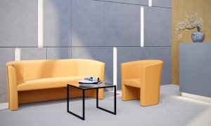 CLUB Trio - Sofa w kolorze Jasnoszarym CSE 11,  szerokość 179 cm  głębokość 66 cm wysokość: 77 cm #3