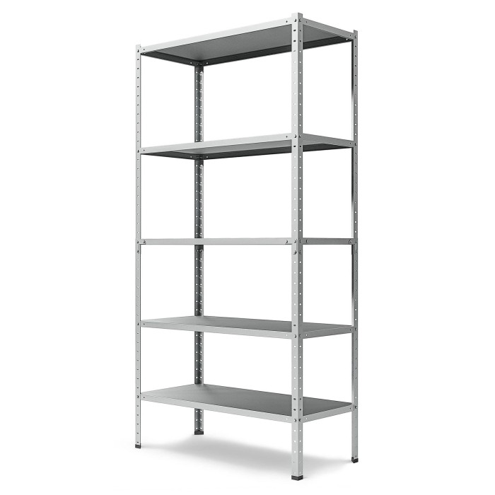 Regał metalowy magazynowy Steel 180x90x40  5 PÓŁKOWY 450kg #1