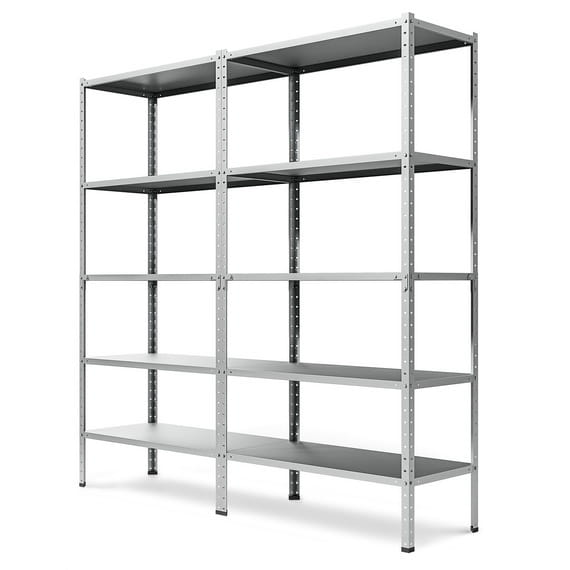 Regał metalowy magazynowy Steel 180x90x40  5 PÓŁKOWY 450kg #3