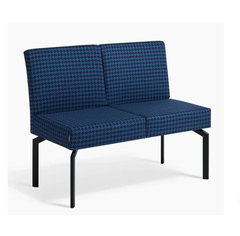 Sofa 2 osobowa Cloud tap. w pepitkę  wys  86 cm, wys do siedziska 47 cm, szer 101 cm,  gł 59,5 cm #1