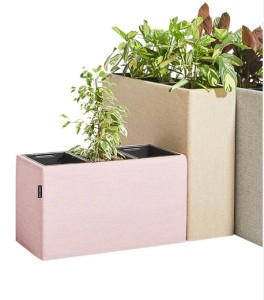 Donica Floris DN 31 H460 w kolorze popielatym – Styl i Trwałość o wymiarach : szerokość 84 cm  głębokość 30,5 cm  wysokość 46 cm #3