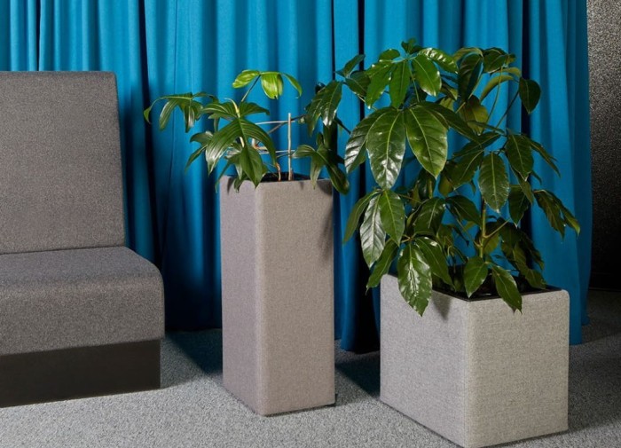 Donica Floris DN 31 H460 w kolorze popielatym – Styl i Trwałość o wymiarach : szerokość 84 cm  głębokość 30,5 cm  wysokość 46 cm #4